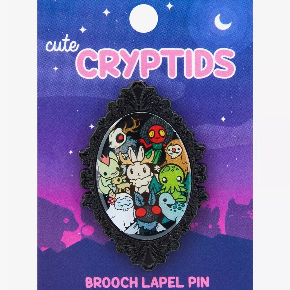 Cute Cryptids Cameo Enamel Pin Hot Topic‎